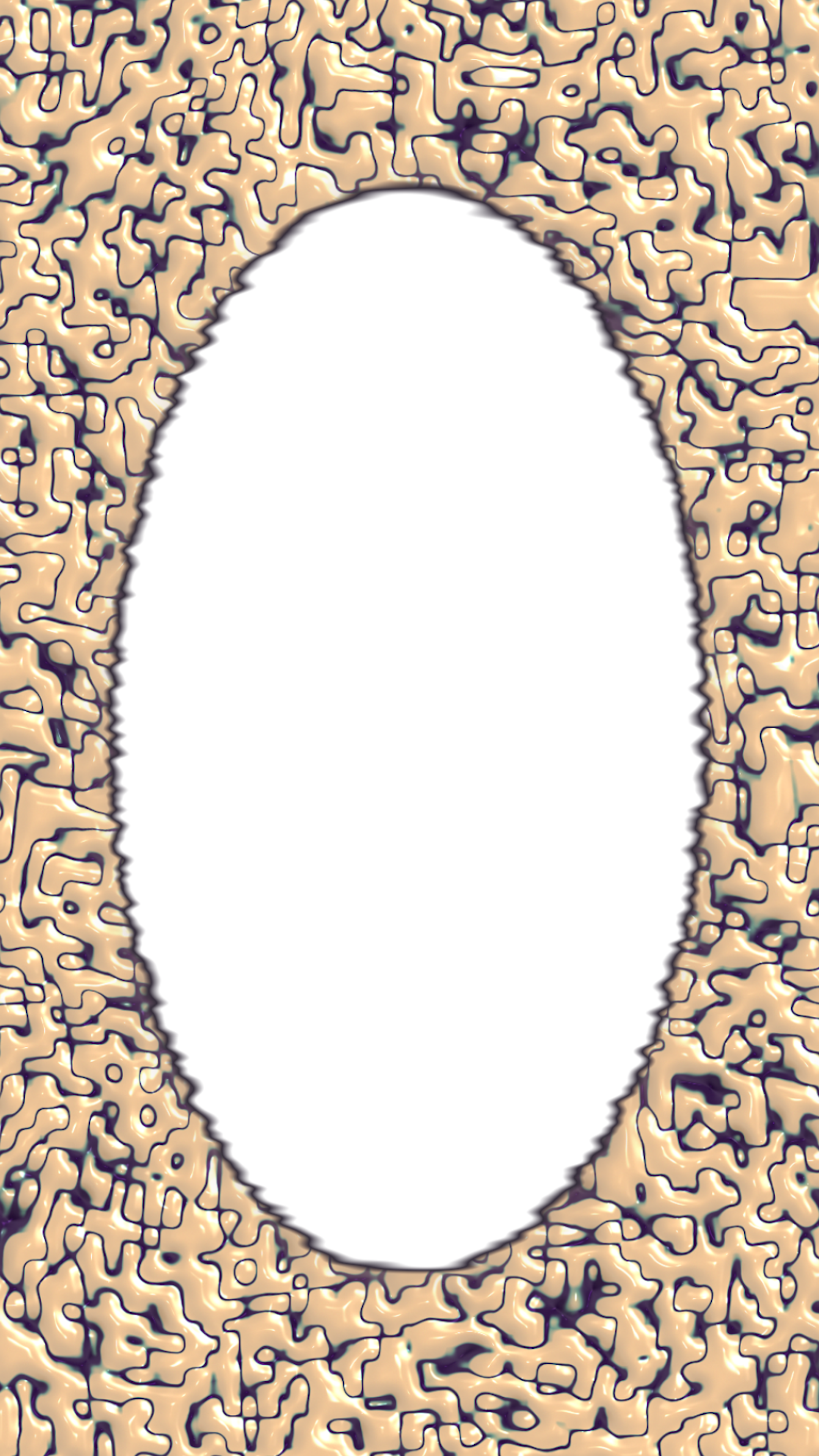 4K Pattern, Transparent Frame